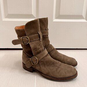 Fiorentini + Baker Eternity Moto Suede Boots, Size 7